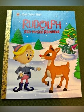 Little Golden Book: Rudolph the Red-Nosed Reindeer(1998) Bundle 3 Goldens for 18